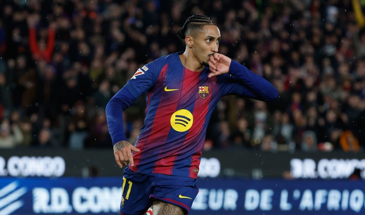 Kabar Buruk Untuk Barcelona: Raphinha Cedera Saat Perkuat Timnas Brasil, Absen Hingga Beberapa Pekan