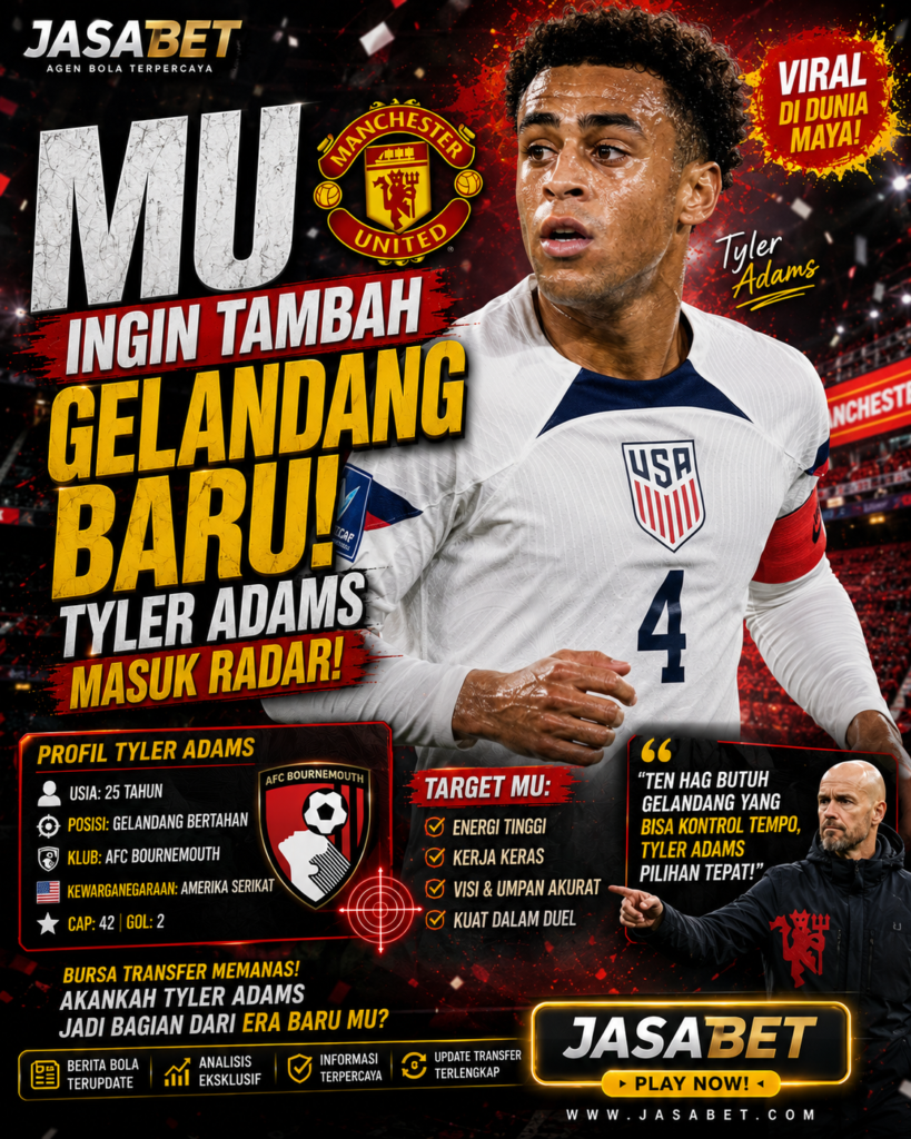 MU Ingin Tambah Gelandang Baru, Tyler Adams Masuk Radar 608aae59 e202 4020 bd2a 0d3e264b802a
