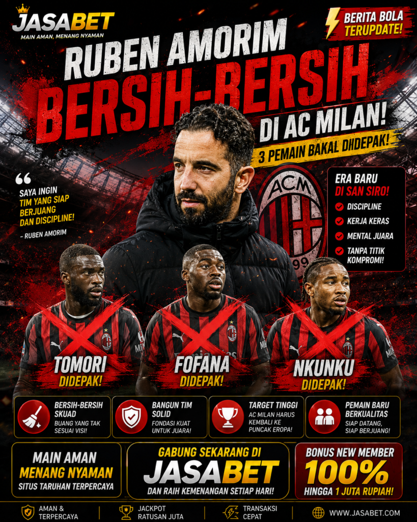 Ruben Amorim Bersih-Bersih di AC Milan, 3 Pemain Bakal Didepak 8890877a f9fb 4b70 ad54 1e210c715e18