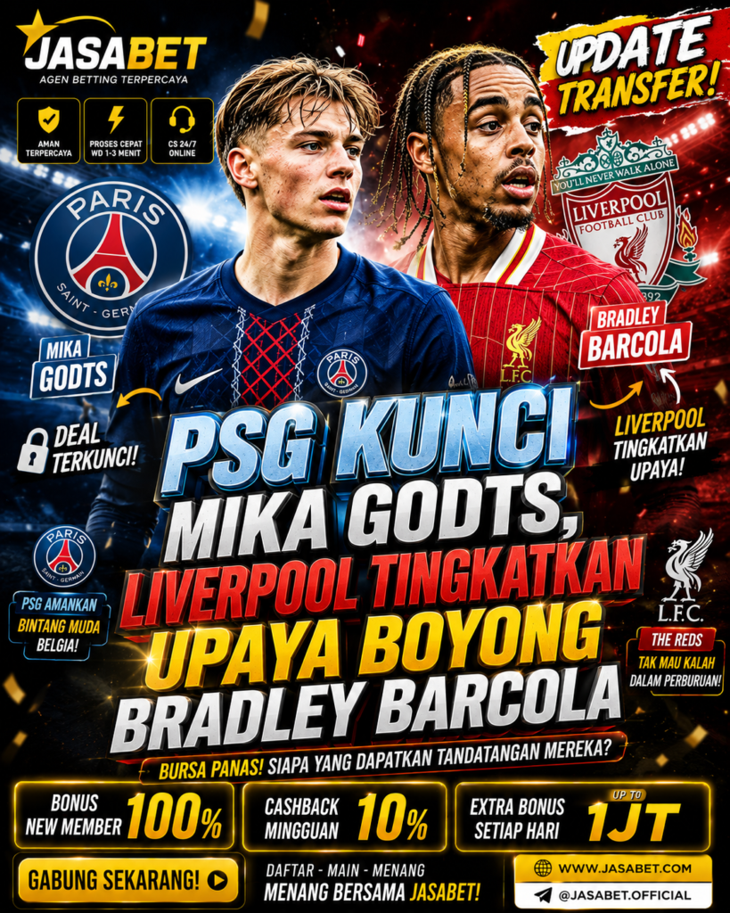 PSG Kunci Mika Godts, Liverpool Tingkatkan Upaya Boyong Bradley Barcola bef8c543 0876 48b6 a44d 996937a2f3eb