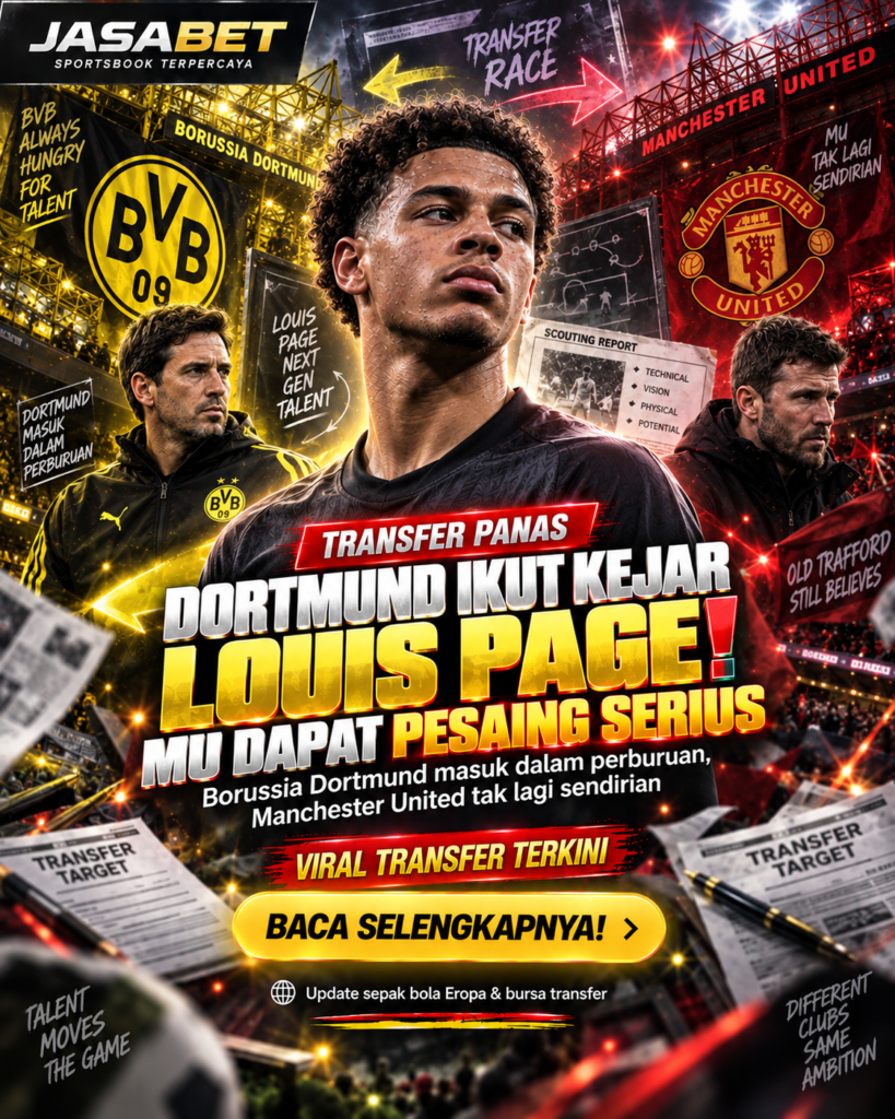 Dortmund Ikut Kejar Louis Page, Manchester United Dapat Pesaing Serius 8e5b791e 302e 4958 b4d3 f1109b38cad8